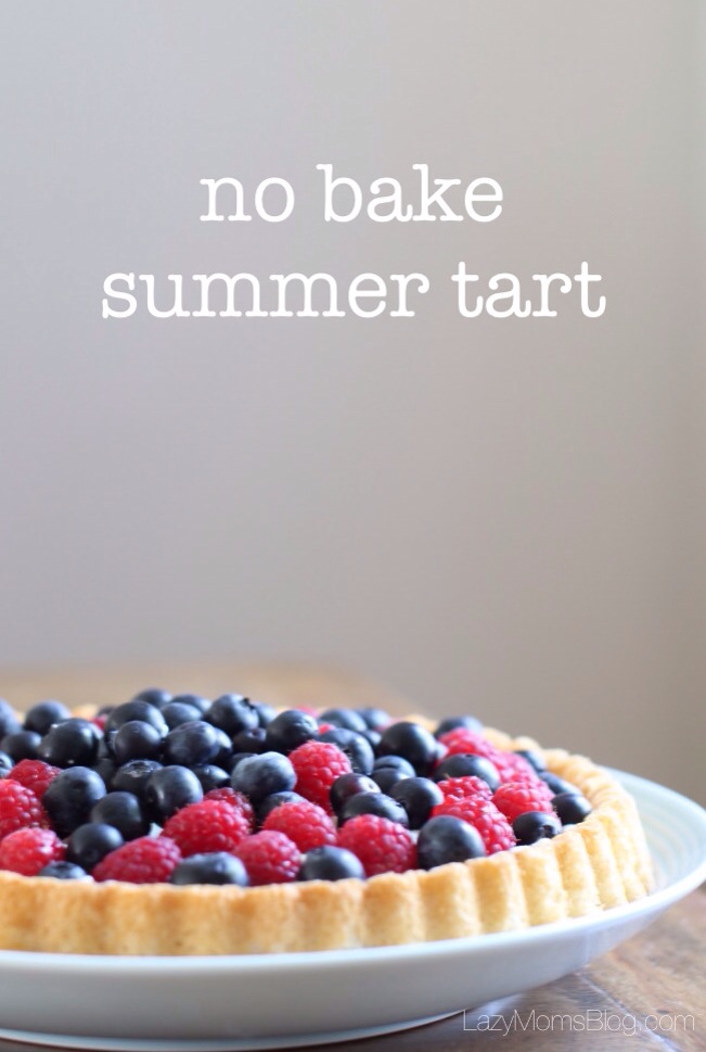 No bake summer tart