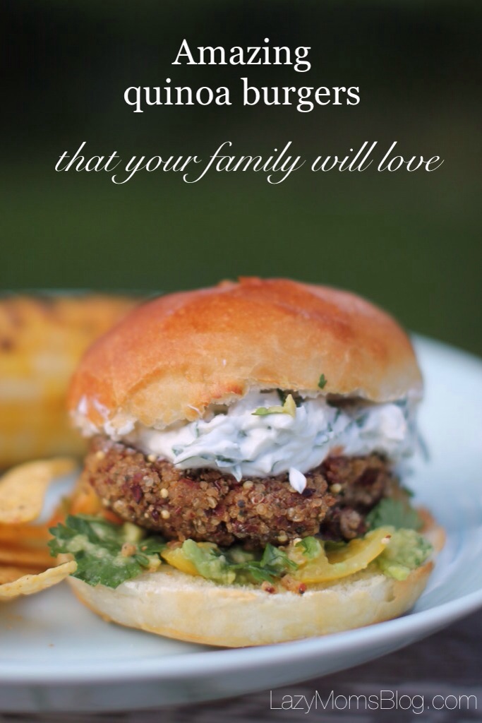 Amazing quinoa burgers that your family will love