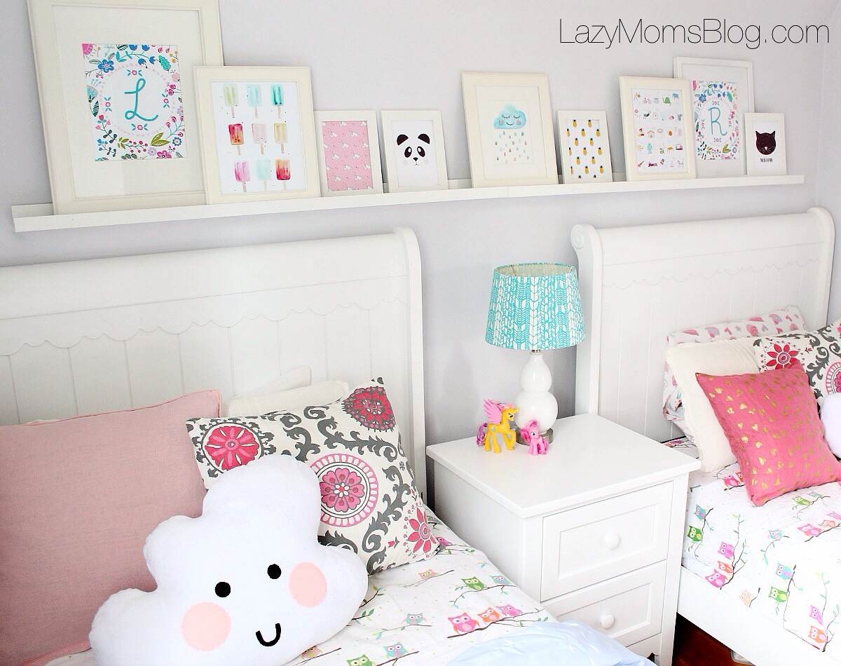 adding character to kids bedroom 