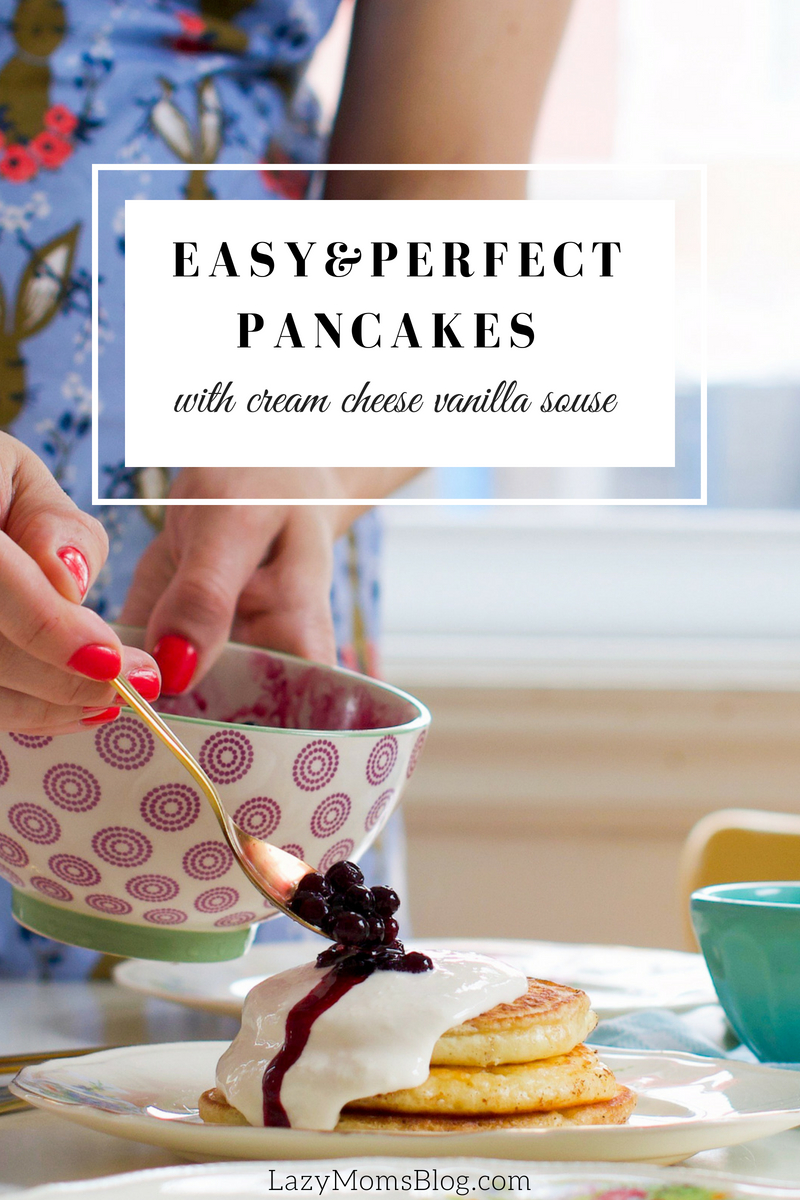 Easy & perfect fluffy pancakes