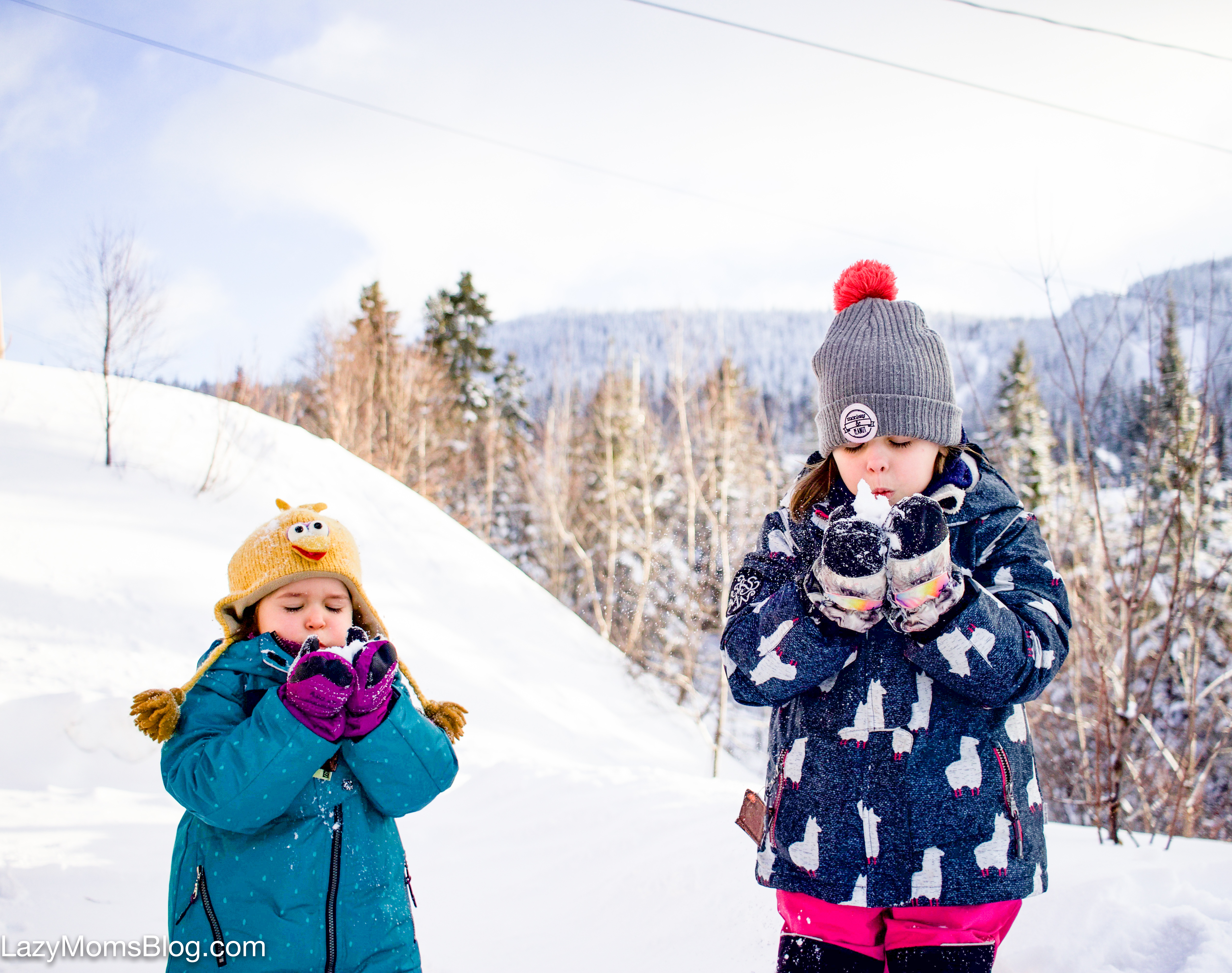 survive freezing cold with kids 